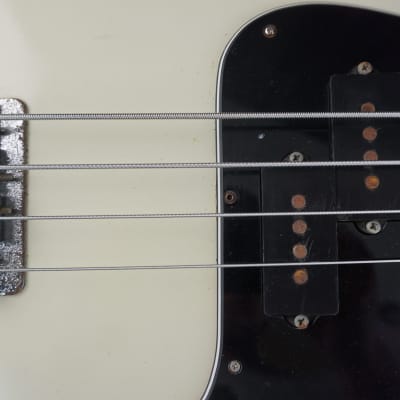 Holly Splendor Series - White Japan P Bass Guitar image 8