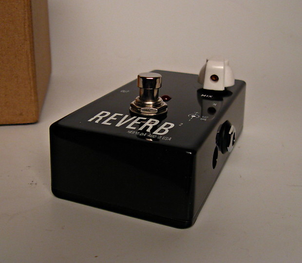 Hermida Audio Reverb 2 Rare Guitar Pedal Free Ship | Reverb
