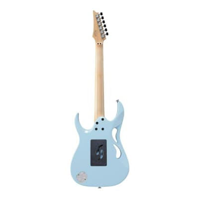 Ibanez Steve Vai Signature 6-String Electric Guitar with Case (Right-Handed, Blue Powder) image 2