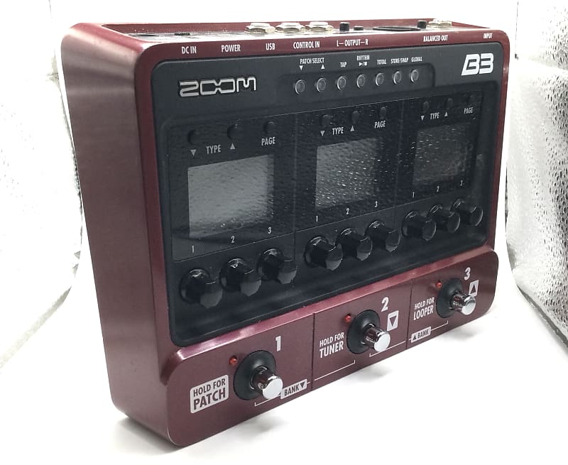 大幅値下/メール便OK/日本製 zoom ZOOM B3 unit 楽器・機材