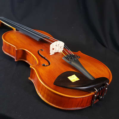 Vivace 4/4 Violin, Case & Bow EM 230 Satin Finish Solid Top image 8