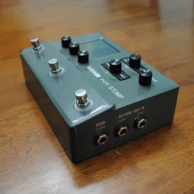Line 6 HX Stomp Silver Edition＆BOSS FS7 Line 6 HX Stomp Multi-Effects Processor Pedal | zZounds