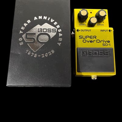 Boss SD-1-B50A 50th Anniversary Super Overdrive | Reverb