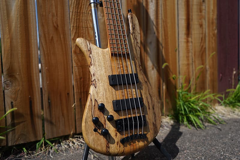 Warwick Custom Shop Streamer Stage 1 Neck Through LTD 2021 Left-Handed  5-String Bass - 25/25 Made NOS