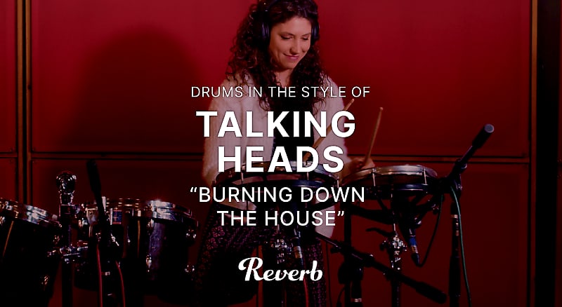 Drums in the Style of Talking Heads' Burning Down the House image 1