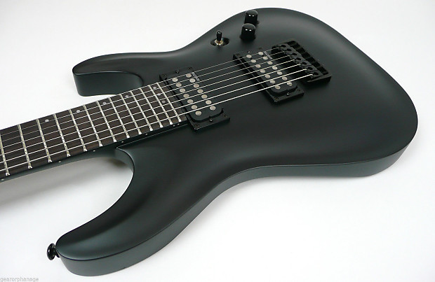 Schecter Stealth C-7 Satin Black SBK Electric Guitar C7 STEALTH #2