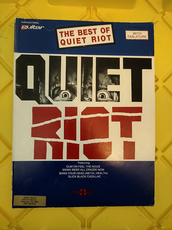 クワイエット・ ライオット バンドスコア ベスト QUITE RIOT Quiet Riot: Greatest Hits - クワイエット・ライオットの