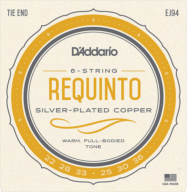 D'Addario EJ94 Nylon Requinto Strings (22-36) image 1