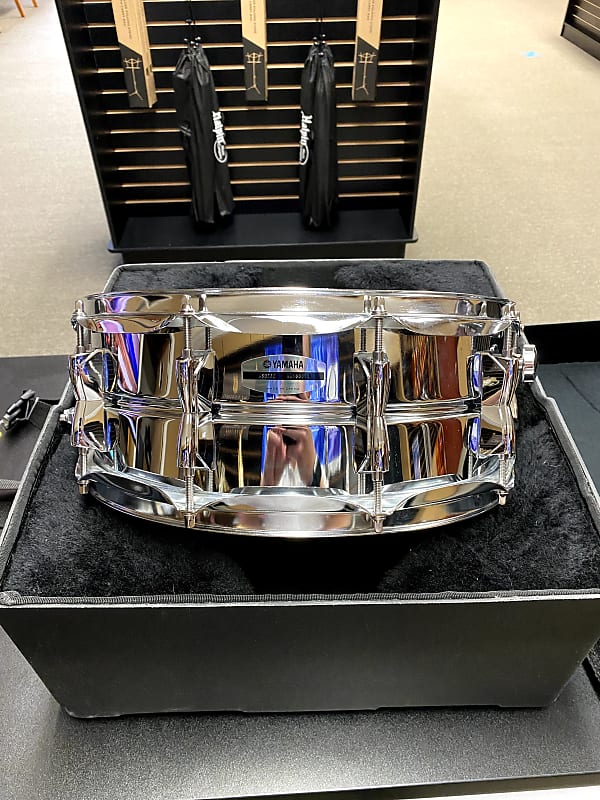 Yamaha KSD-255 Steel Snare Drum image 1