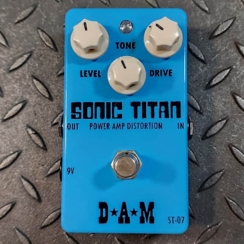 D*A*M Sonic Titan Power Amp Distortion ST-07 David Main Differential Audio  Manifestationz