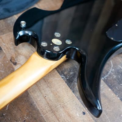 B.C. Rich Mockingbird 360JE 2001 See-Through Black Quilted w B.C. Rich Mockingbird 360JE 2001 See-Through Black Quilted w