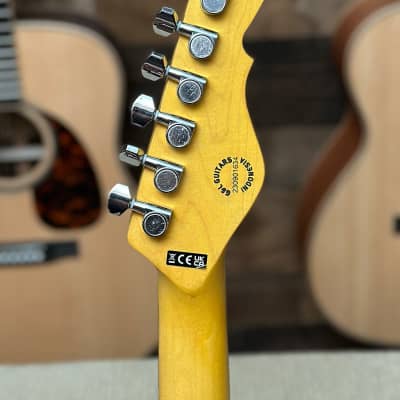 G&L Tribute Series ASAT Classic Bluesboy Lefty Tobacco Sunburst Electric Guitar image 13