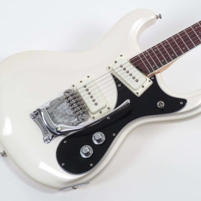 1988 Mosrite V88 Ventures White Pearlescent -Semie Moseley Signature -One of the First V88s image 14