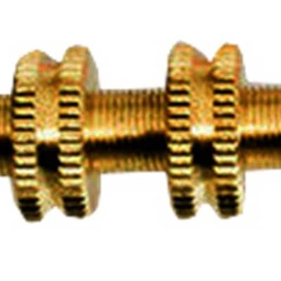 Gretsch 006-0893-049 Space Control Roller Adjustable Guitar Bridge Top - Gold