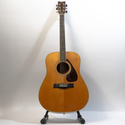 Yamaha FG-301 Orange Label Jumbo Dreadnought Acoustic Guitar - Natural image 2