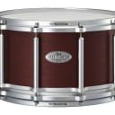 FTMH1480324 Pearl Free Floating 14x8 African Mahogany Snare Drum SATIN RED MAHOG