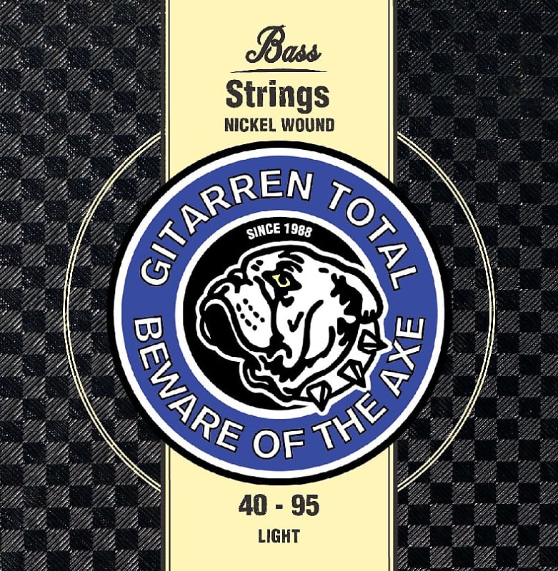Beware of the Axe Electric Bass Strings 40-95 Light image 1