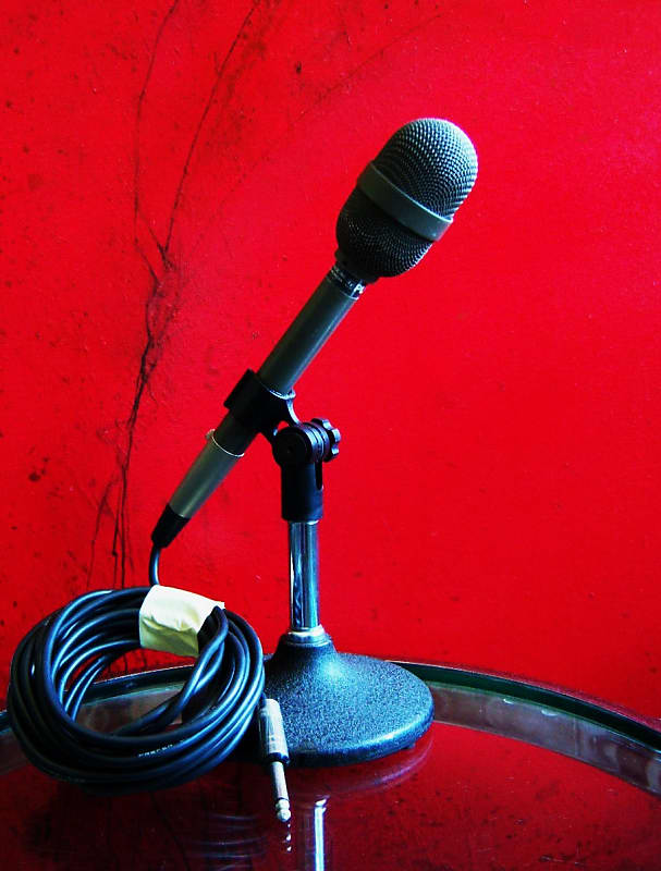 Vintage 1980's Electro-Voice PL95 / DS35 Dynamic Cardioid Microphone Low Z w accessories RE16 # 2 image 1