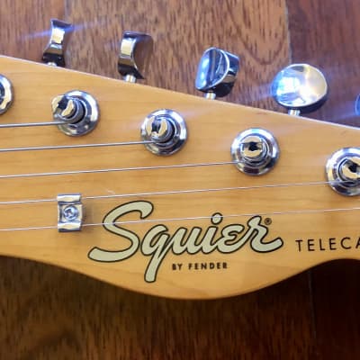 Squier by FENDER Classic Vibe '60s Telecaster Thinline Electric Guitar Natural image 8