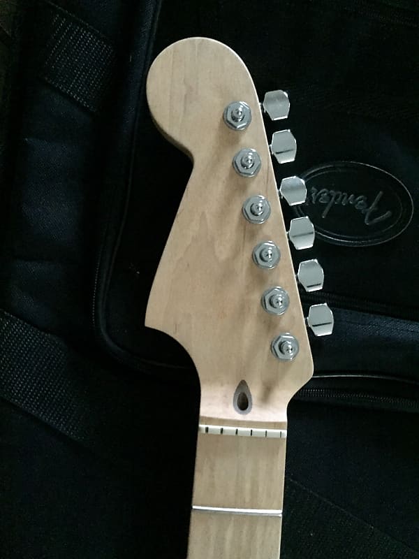 Warmoth 22 fret maple Reverse headstock strat neck with Reverb