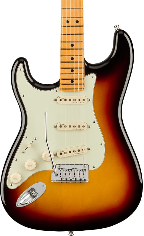 Fender American Ultra Stratocaster Left Hand MP Ultraburst w/case image 1