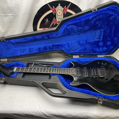 Gibson Les Paul DC 400 XPL dc400 xpl400 (similar to Spirit II 2 XPL ) Guitar with Case 1985 - Ebony / Black for sale