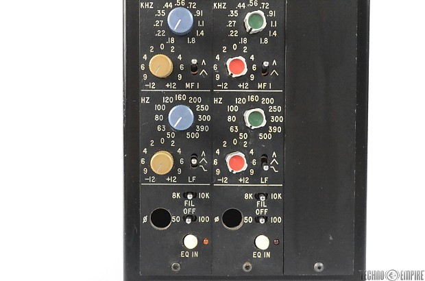 A&M Studios Quad Eight 444 Quad Band EQ Equalizer Pair w/ Powered