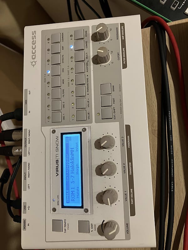 Access Virus TI Snow Desktop Digital Synthesizer | Reverb