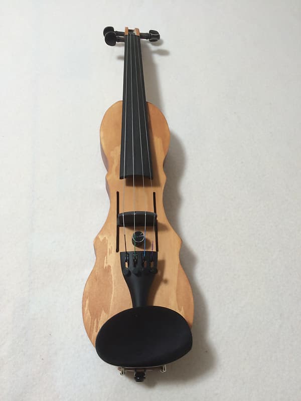 Backpacker violin kit. 4/4 size acoustic/electric travel fiddle image 1