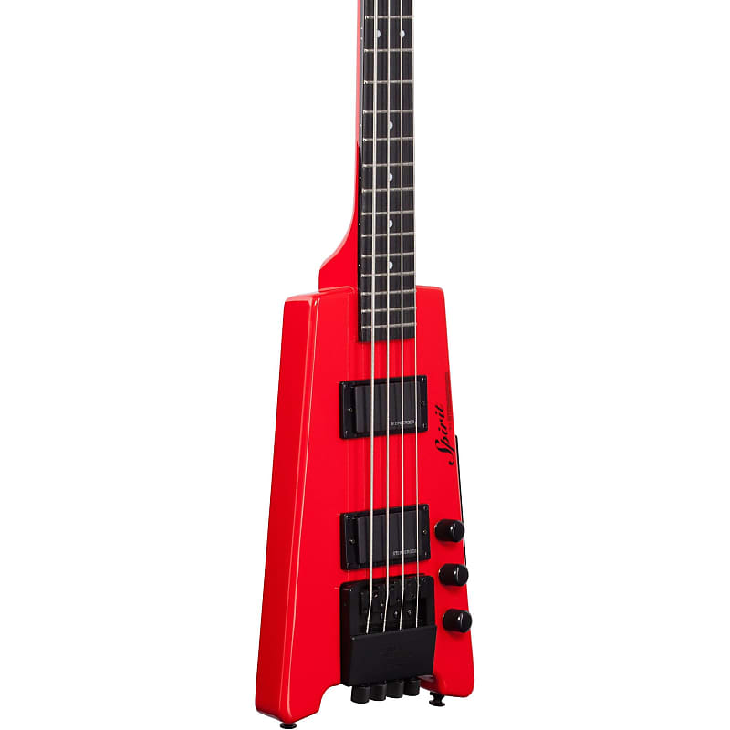 Steinberger Spirit XT-2 Standard Electric Bass (with Gig Bag), Hot Rod Red  | Reverb