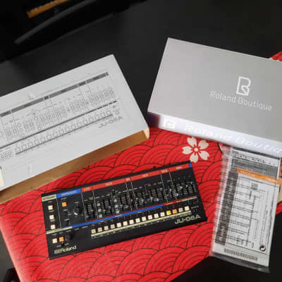 Roland JU-06A Boutique Series Synthesizer Module 2019 - Present - Black image 1