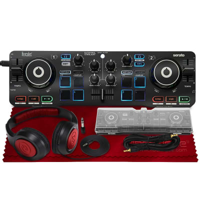 Hercules DJ Controller Starlight, Audio Mixer Interface w/ Built 