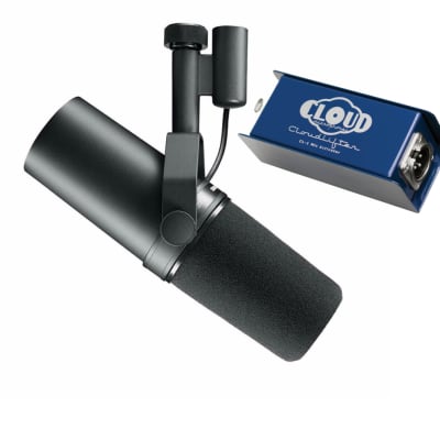 BUNDLE Shure SM7B mic + CloudLifter CL-1 ribbon microphone BUNDLE Shure SM7B mic + CloudLifter CL-1 ribbon microphone