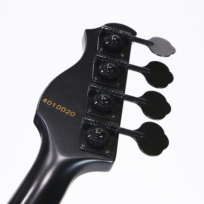 1984 Electra Westone X695JB Jet Black X695 JB Vintage MIJ Jazz Precision  Electric Fretless Fretted Bass Guitar w/ 2 Necks Matsumoku Japan Orig. Hard  