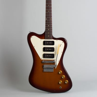 Gibson Firebird III Solid Body Electric Guitar (1966), ser. #551437, original black tolex hard shell case. image 1