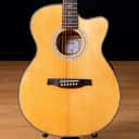 PRS SE A50E Acoustic-Electric Guitar - Natural with Black Gold Burst SN CTCF12691