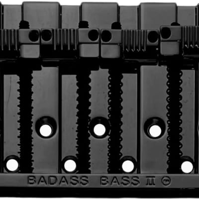 Allparts BB-3342 Leo Quan Badass II 4-String Bass Bridge - Grooved Saddles  Chrome | Reverb