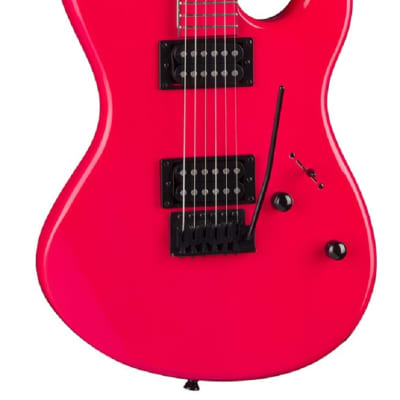 Dean CZONE Custom Zone 2 HB Electric Guitar. Florescent Pink image 7