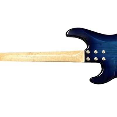 G&L Kiloton 4, Blue Burst w/ Maple J Neck Profile *IN STOCK* image 8