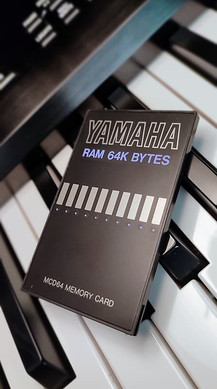 Yamaha MCD64 Memory Card | Reverb Yamaha MCD64 Memory Card | Reverb