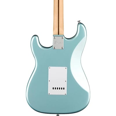 Squier Affinity Series Stratocaster HSS Limited Edition Electric Guitar in Ice Blue Metallic image 3