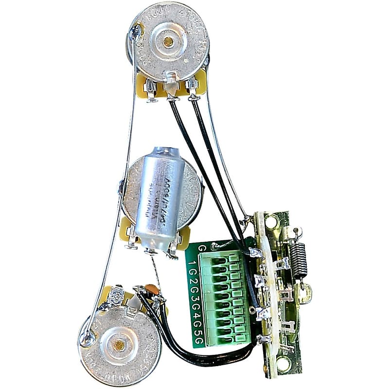 Mojotone Solderless Strat Blender Guitar Wiring Harness Reverb