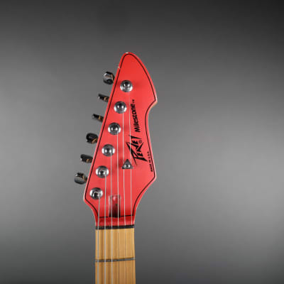 1980's Peavey Pink Milestone Guitar Made in USA w/ Hardshell Case image 18