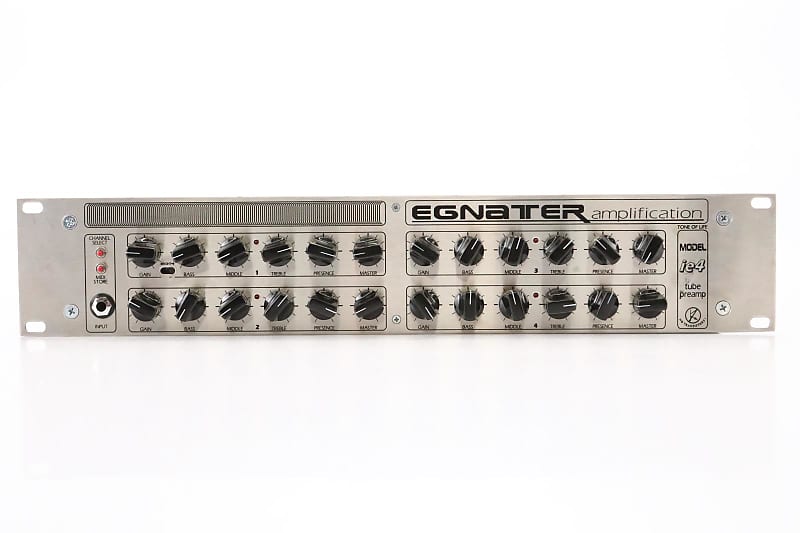 Egnater Model IE4 Tube Preamp Rack IE 4 Owned By Mitch Holder #48640