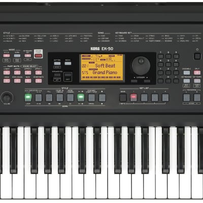 KORG EK50 Entertainer Keyboard 61 Key Touch Control With Built in Speakers image 6
