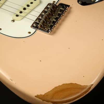 Fender Custom Shop LTD 1964 Stratocaster Relic - Super Faded Aged Shell Pink image 17