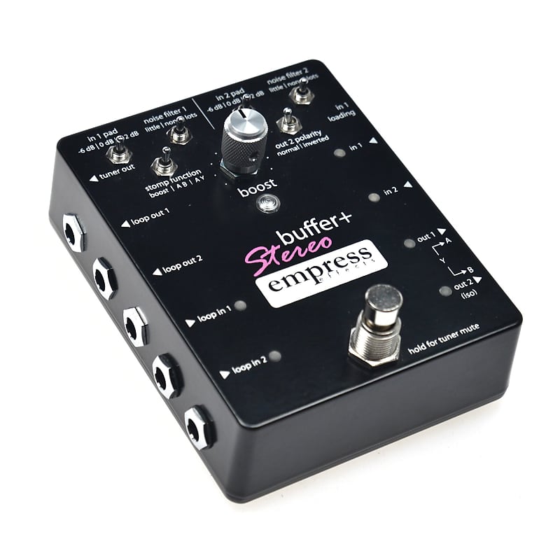 Empress Buffer+ Stereo I/O Interface Boost Pedal | Reverb