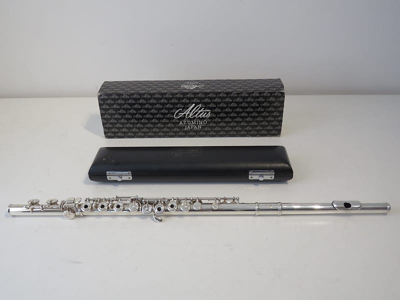 Altus A807-RE Silver Plated, Open Hole Flute with Offset G, E Mech, C Foot image 1