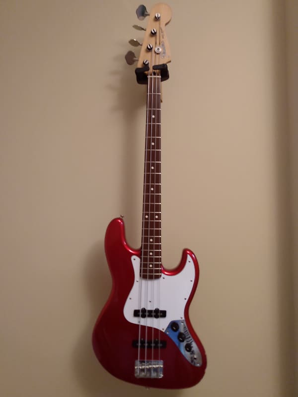 FENDER JAZZ BASS Medium Scale 1994 Red