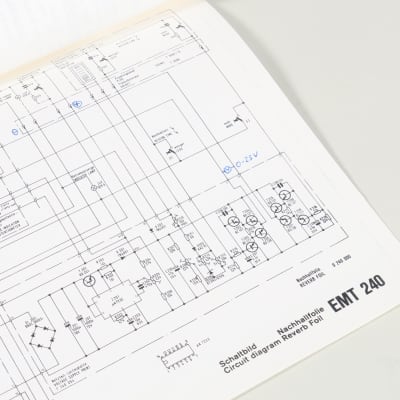 EMT 240 original brochure and technical information about upgrades in German image 5